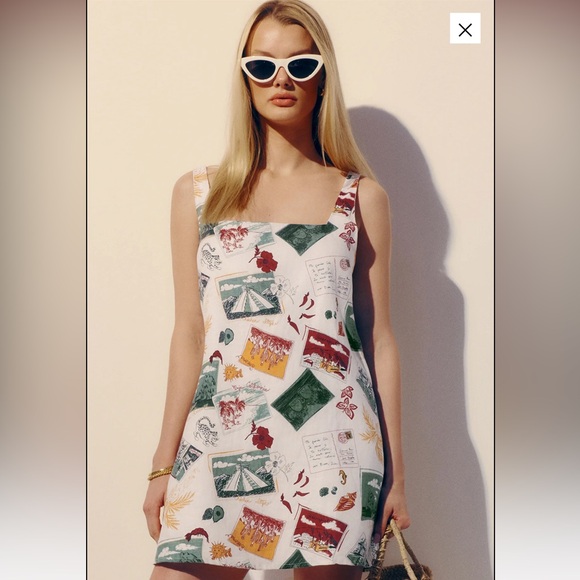 Reformation Linen Dress - Picture 1 of 4